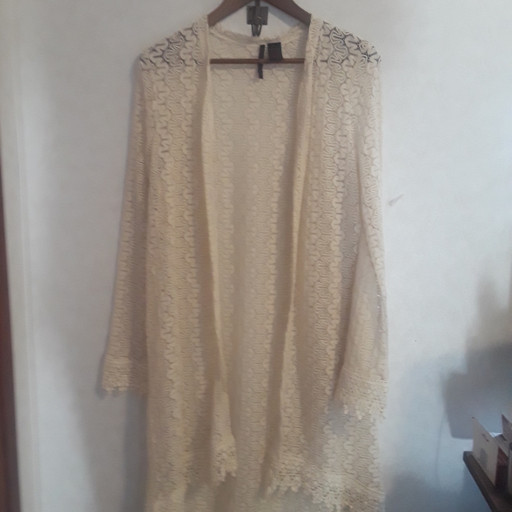 Boho- Stevie Nicks-Lace Duster